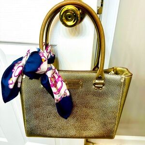 Not New Kate Spade Morgan Metallic Gold Tote Handbag 🌸
